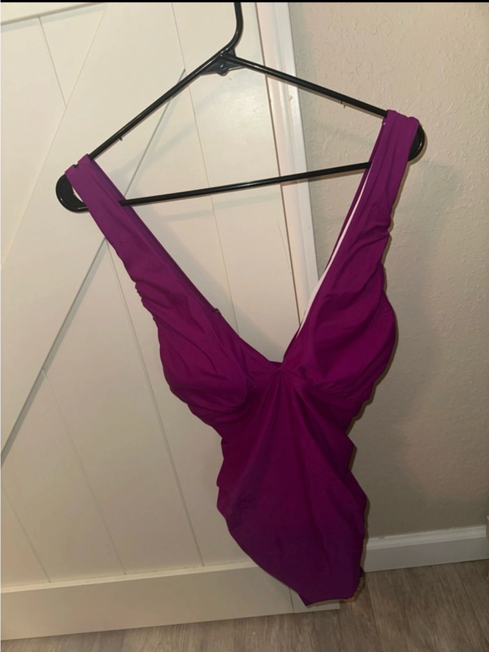 Purple One-Piece Swimsuit